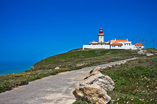 istock Lighthouse on the ocean coast in Portugal 160316152