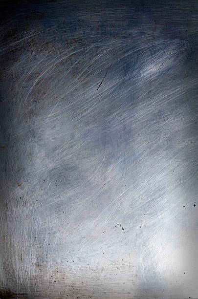 istock brushed & scratched steel sheet 160316291