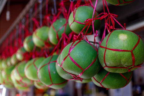 istock A street stall with Pomelos for sale 1603185606
