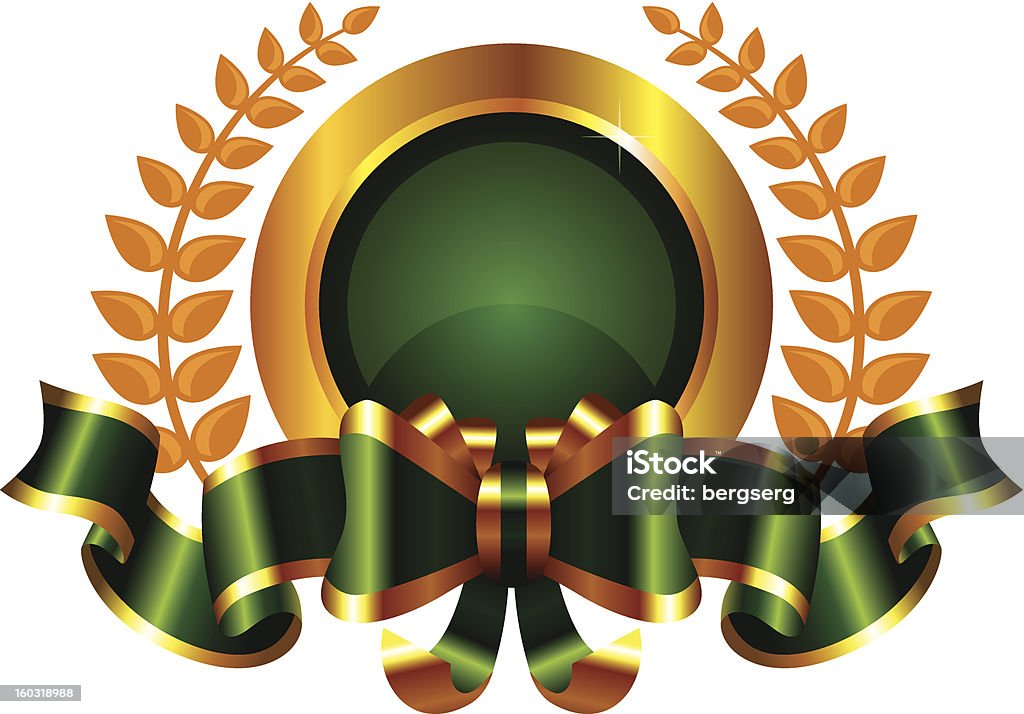 Golden-Logo - Lizenzfrei 50. Jahrestag Vektorgrafik