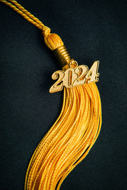 istock Class of 2024 Graduation Charm and Tassel 1603196980