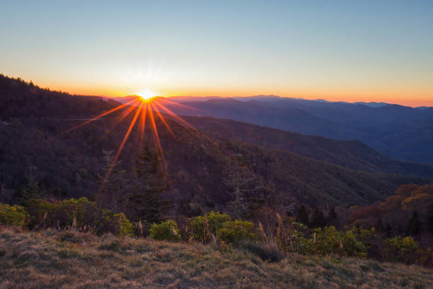 istock Sunrise Over Water Rock Knob 1603202407