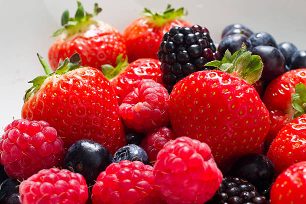 Frutas vermelhas de verão - foto de acervo