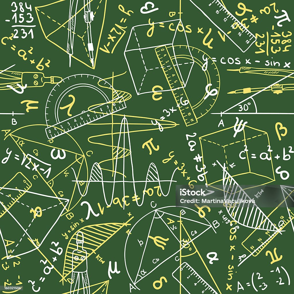 Mathematics Pattern Image Mathematics Seamless Pattern Stock Illustration - Download Image Now ...