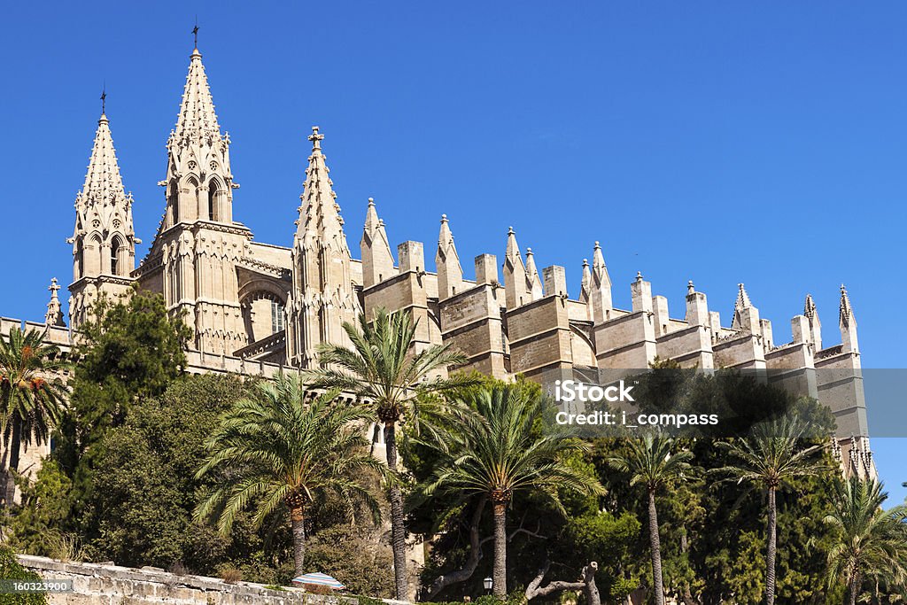 Cattedrale di Palma de Mallorca - Foto stock royalty-free di Arte