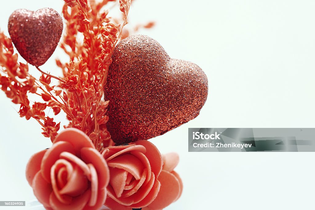 Herz der love - Lizenzfrei Blume Stock-Foto