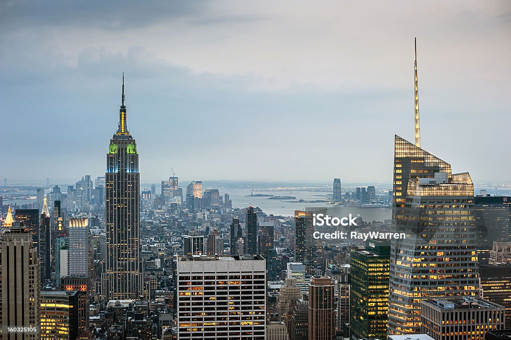 Lichter von New York City bis - Lizenzfrei Empire State Building Stock-Foto