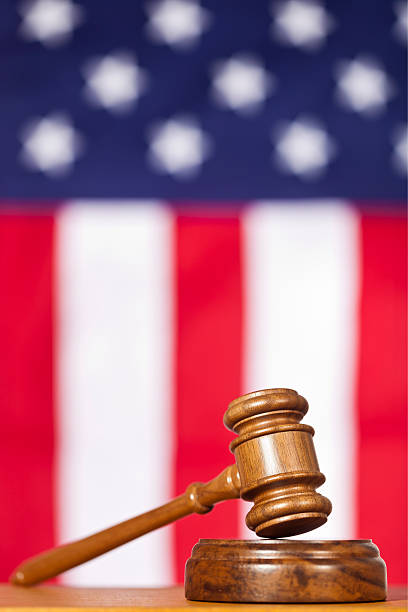 istock American Flag And Gavel 160326715