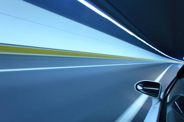 istock Driving at high speed in the tunnel 160326754