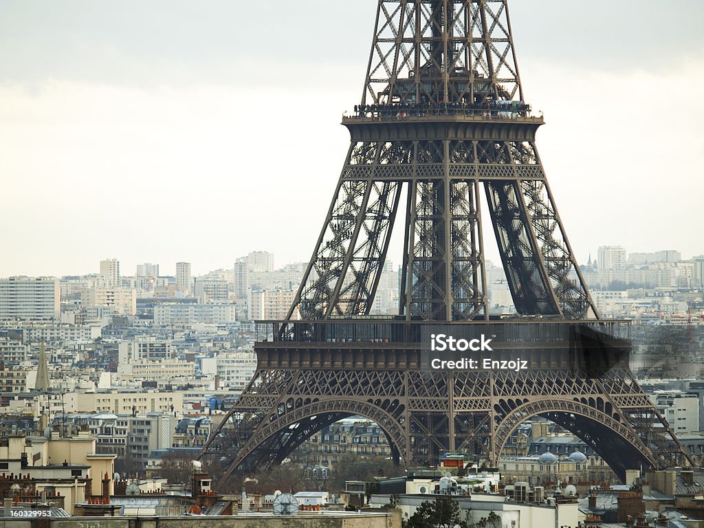 Torre Eiffel - Foto stock royalty-free di Architettura