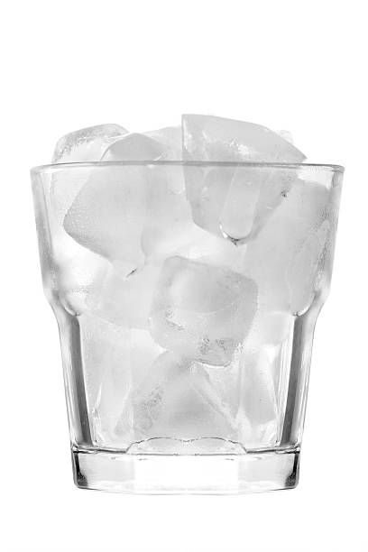 istock Glass of ice isolated 160330087