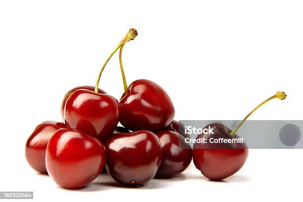 Cherry Handful Stock Photo - Download Image Now - Berry, Berry Fruit, Cherry