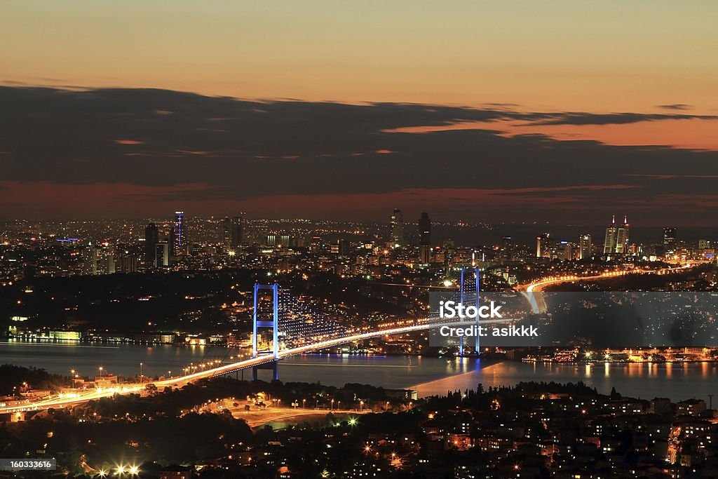 Босфорский мост - Стоковые фото Азия роялти-фри