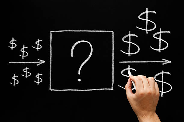 istock Investment Concept Blackboard 160333888