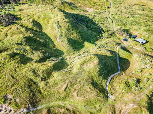 istock Svinklovene natural cliffs sea slopes phenomenom in Thy rural Denmark 1603339904