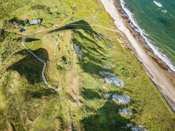 istock Svinklovene natural cliffs sea slopes phenomenom in Thy rural Denmark 1603339907