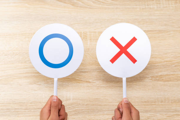 istock Holds a circle and a cross 1603344142