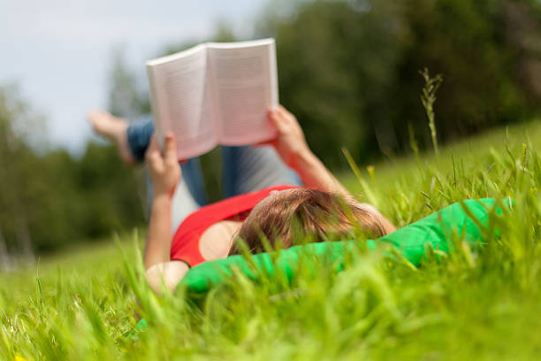 istock Woman reads the book 160335023