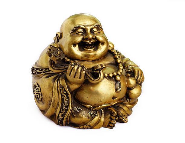 istock Statuette of Buddha on the white background 160335165