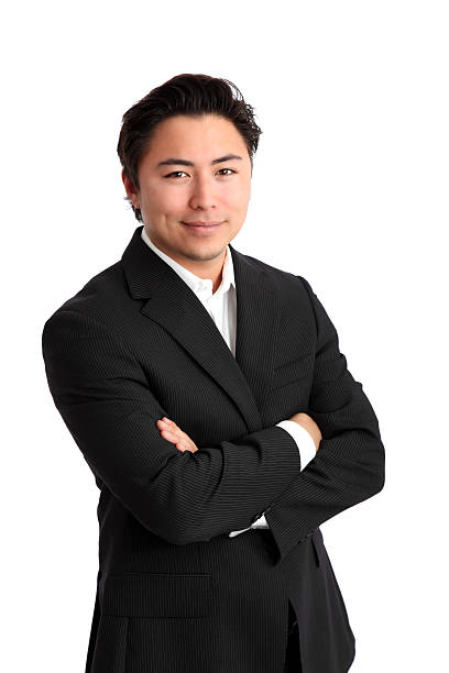 istock Young satisfied businessman 160336367