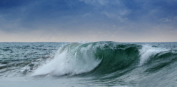 big waves ocean stock photo