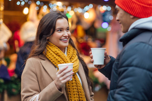 istock Christmas Market Hot Chocolate 1603377225