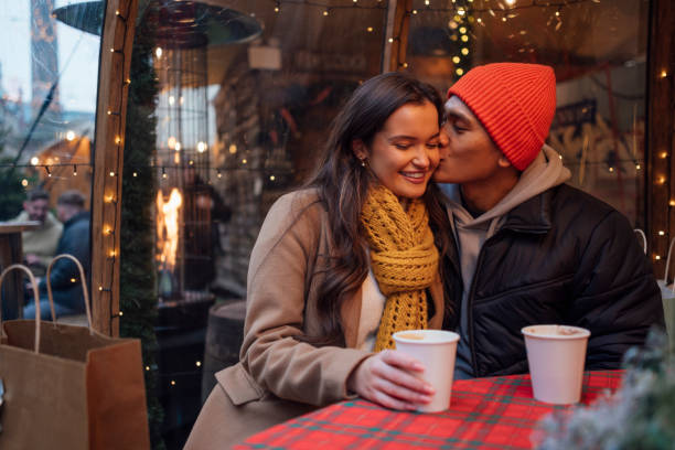 istock A Couple's Tender Connection Amidst the Festive Market 1603379523