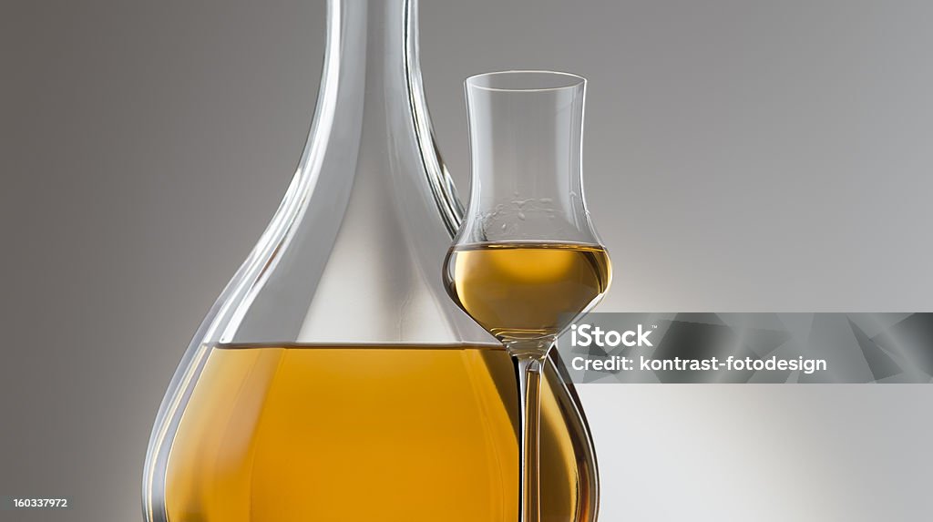 Grappa Riserva, i Cognac Brandy - Foto stock royalty-free di Grappa