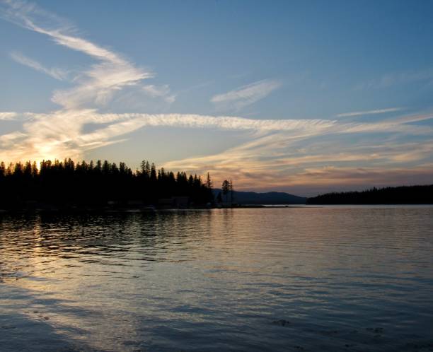 istock Lake Seeley in Montana late during a sunset 1603393954