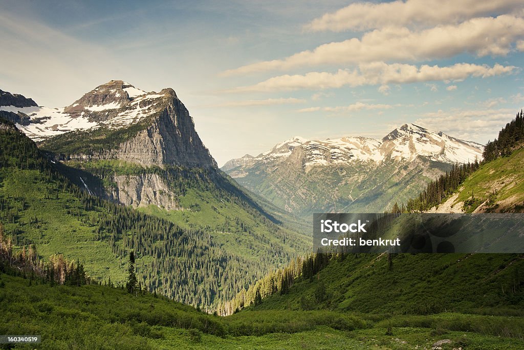 Glacier National Park - Foto stock royalty-free di Ambientazione esterna