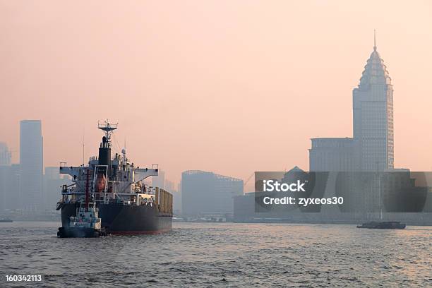 Shanghai At Dusk Stock Photo - Download Image Now - Architecture, Asia, Building Exterior