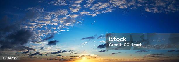 Beautiful Sky At Dawn Stock Photo - Download Image Now - Backgrounds, Cloudscape, Dawn