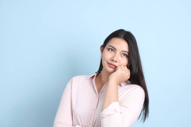 istock Cute Asain Woman 1603441416