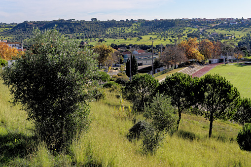 Rural landscape in Alcanena Municipality, Portugal. 29th of September 2014