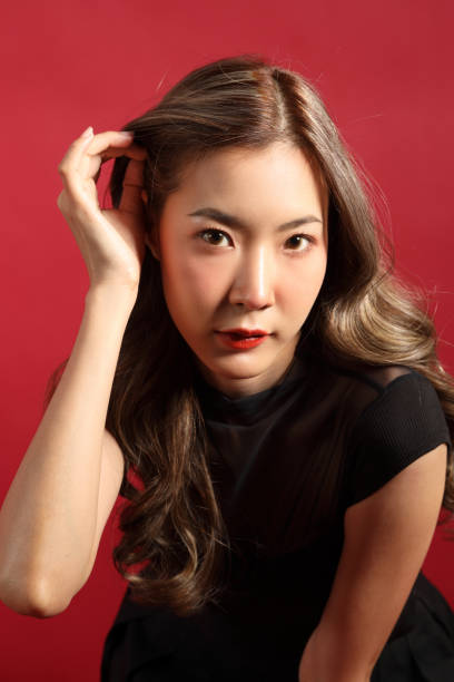 istock Woman in Red 1603448442