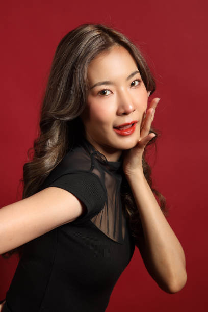 istock Woman in Red 1603448991
