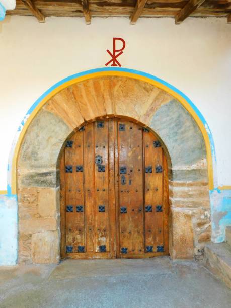 istock ancient door in a church 1603459448