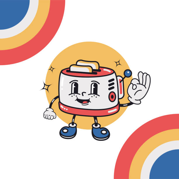 2,100+ Cartoon Toaster Stock Illustrations, Royalty-Free Vector