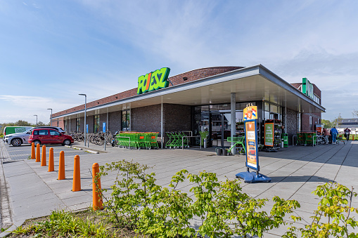 Poiesz supermarket in Emmeloord, Netherlands