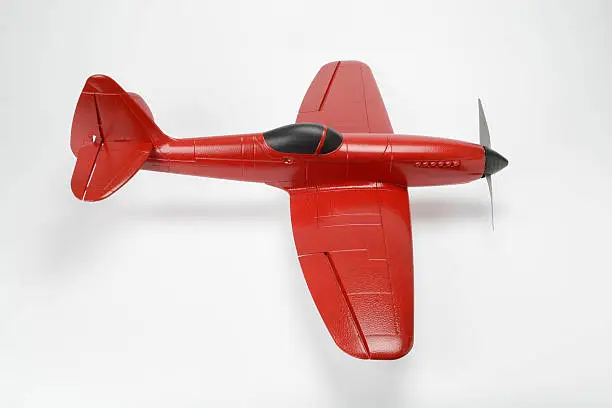 Red Toy Remote Control Plane