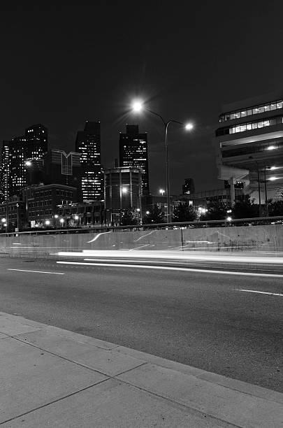istock Night light and skyline in Boston 160351045