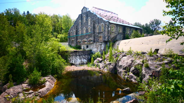 Remains of a building built in 1903