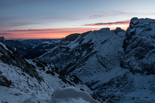 Sunrise at Mount Hochkalter