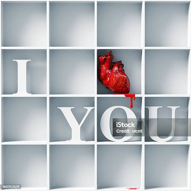 I Love Youfrase Em Inglês - Fotografias de stock e mais imagens de Símbolo do Coração - Símbolo do Coração, Alfabeto, Amor