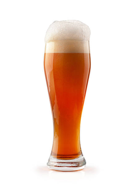 istock Glass of dark beer isolated on white 160352614