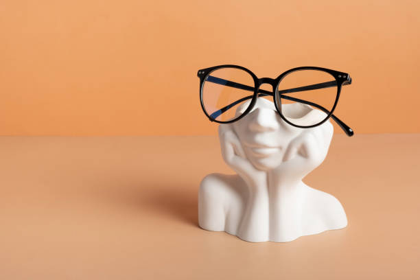 retro style of eyeglasses