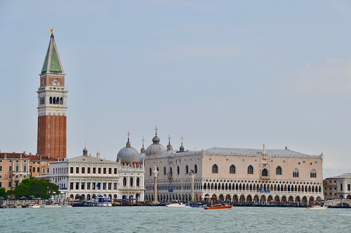 Piazza San Marco seen from the Venetian Lagoon
