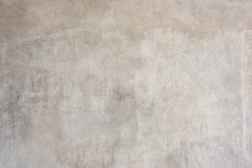 Gray beige white cracked concrete wall texture background, full frame