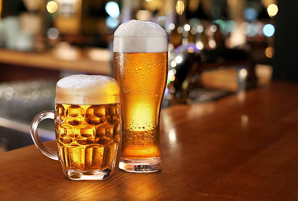istock Glass of light beer. 160363060