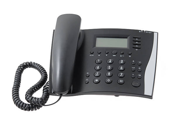 istock The black phone on white background 160363486